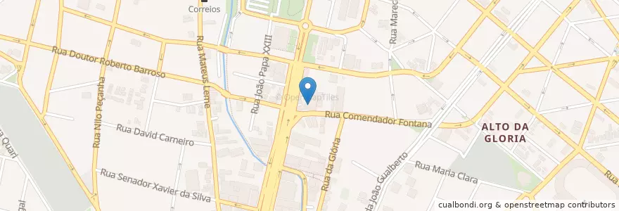 Mapa de ubicacion de Buffet Madrid en Brezilya, Güney Bölgesi, Paraná, Região Geográfica Intermediária De Curitiba, Região Metropolitana De Curitiba, Microrregião De Curitiba, Curitiba.