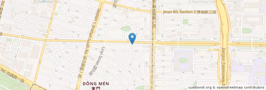 Mapa de ubicacion de 山海樓 en تایوان, 新北市, تایپه, 大安區.