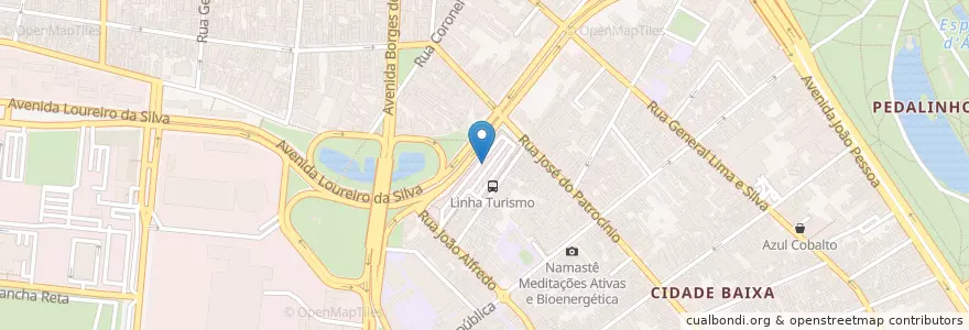 Mapa de ubicacion de Feira Modelo - EPATUR en Brazilië, Regio Zuid, Rio Grande Do Sul, Metropolitaans Regio Van Porto Alegre, Região Geográfica Intermediária De Porto Alegre, Região Geográfica Imediata De Porto Alegre, Porto Alegre.