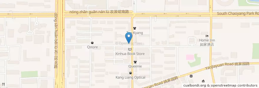Mapa de ubicacion de ICBC en China, Pekín, Hebei, 朝阳区 / Chaoyang.