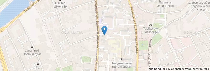 Mapa de ubicacion de Щелкун en ロシア, 中央連邦管区, モスクワ, Центральный Административный Округ.