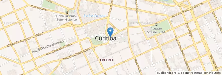 Mapa de ubicacion de Nissei en Brazil, Jižní Region, Paraná, Região Geográfica Intermediária De Curitiba, Região Metropolitana De Curitiba, Microrregião De Curitiba, Curitiba.