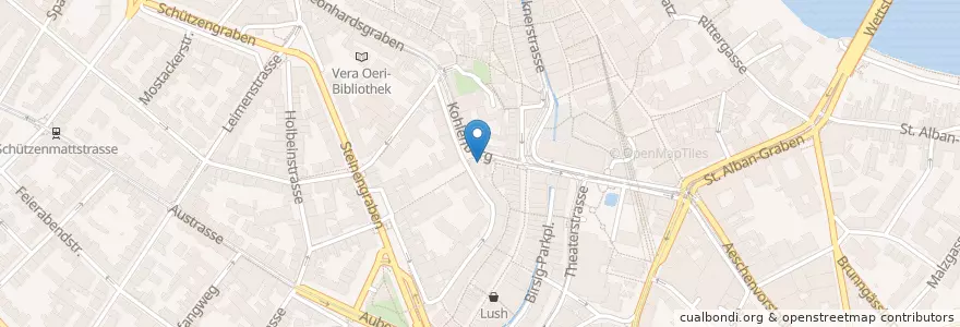Mapa de ubicacion de Praxis für Plastische Chirurgie Basel en Switzerland, Basel-Stadt, Basel.