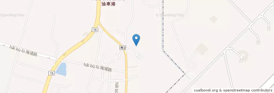 Mapa de ubicacion de 新聖地庭園海鮮 en Taiwan, Taiwan Province, Hsinchu.