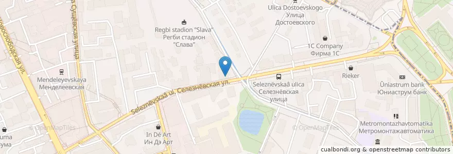 Mapa de ubicacion de Либерто en Rusland, Centraal Federaal District, Moskou, Центральный Административный Округ, Тверской Район.