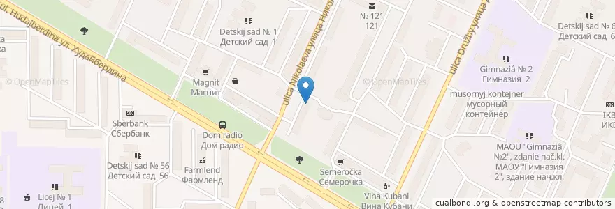 Mapa de ubicacion de ГП №6 en Россия, Приволжский Федеральный Округ, Башкортостан, Городской Округ Стерлитамак.