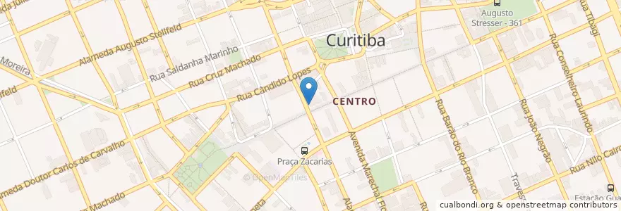 Mapa de ubicacion de Nissei en Brasil, Región Sur, Estado De Paraná, Região Geográfica Intermediária De Curitiba, Região Metropolitana De Curitiba, Microrregião De Curitiba, Curitiba.