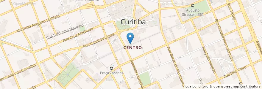 Mapa de ubicacion de Sukinho da XV en برزیل, منطقه جنوب برزیل, پارانا, Região Geográfica Intermediária De Curitiba, Região Metropolitana De Curitiba, Microrregião De Curitiba, کوریتیبا.