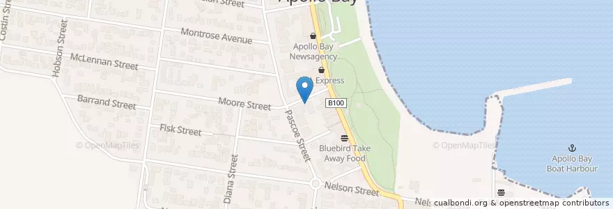 Mapa de ubicacion de Casalingo en Australia, Victoria, Shire Of Colac Otway.