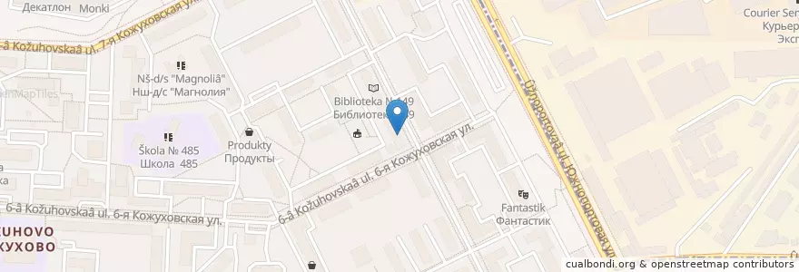 Mapa de ubicacion de Point 242 en Russia, Distretto Federale Centrale, Москва, Юго-Восточный Административный Округ, Южнопортовый Район.