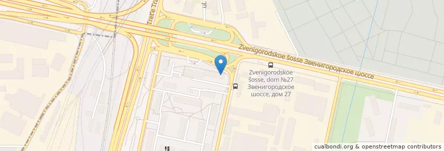 Mapa de ubicacion de Клиника доктора Ткаченко en Russia, Distretto Federale Centrale, Москва, Центральный Административный Округ.