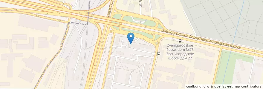 Mapa de ubicacion de Нава en Rusia, Distrito Federal Central, Москва, Distrito Administrativo Central.