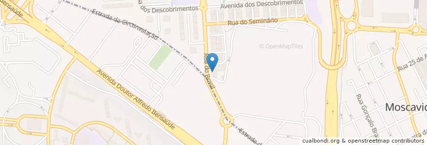 Mapa de ubicacion de Bombeiros Voluntarios de Moscavide e Portela en Португалия, Área Metropolitana De Lisboa, Лиссабон, Grande Lisboa, Лиссабон, Loures.