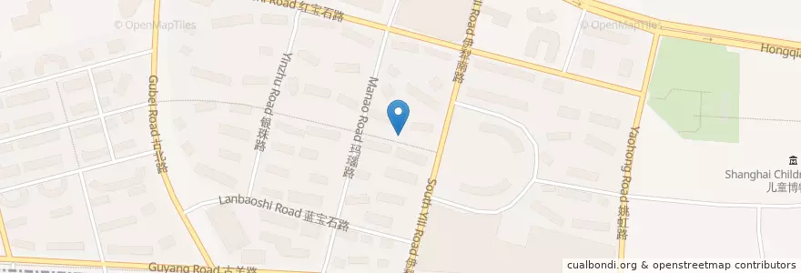 Mapa de ubicacion de Cafe Bon Matin en Cina, Shanghai.
