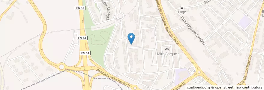 Mapa de ubicacion de Restaurante Novo Rumo en البرتغال, المنطقة الشمالية (البرتغال), بورتو, Área Metropolitana Do Porto, Maia, Cidade Da Maia.