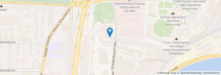 Mapa de ubicacion de центр рентгенодиагностики Пикассо en Russie, District Fédéral Central, Moscou, Южный Административный Округ, Даниловский Район.