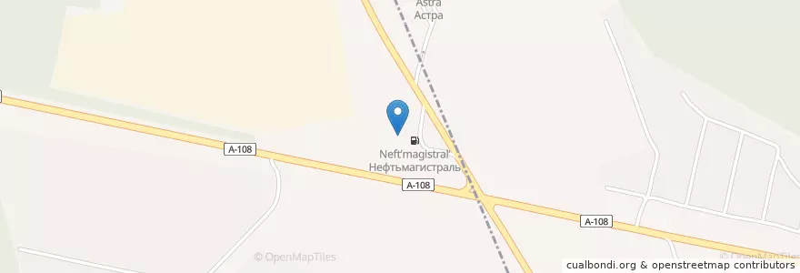 Mapa de ubicacion de Магбургер en Russie, District Fédéral Central, Oblast De Moscou, Сергиево-Посадский Городской Округ.