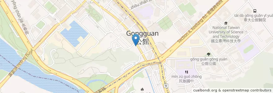 Mapa de ubicacion de 法點法食 en Taiwan, New Taipei, Taipei.