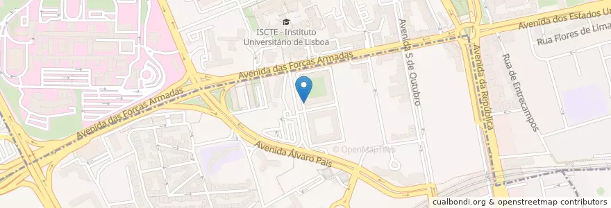 Mapa de ubicacion de Bosphorus en ポルトガル, Área Metropolitana De Lisboa, Lisboa, Grande Lisboa, リスボン, Avenidas Novas.