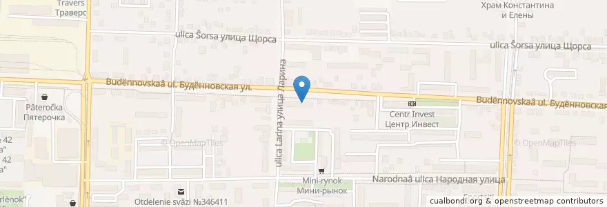 Mapa de ubicacion de Библиотека им. Шолохова en Rusland, Zuidelijk Federaal District, Oblast Rostov, Городской Округ Новочеркасск.