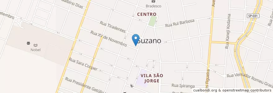 Mapa de ubicacion de Droga Raia en Бразилия, Юго-Восточный Регион, Сан-Паулу, Região Geográfica Intermediária De São Paulo, Região Metropolitana De São Paulo, Região Imediata De São Paulo, Suzano.
