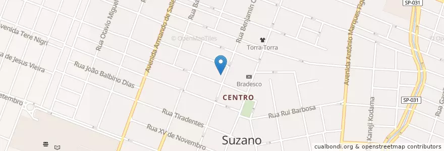 Mapa de ubicacion de Centro de Cultura Francisco Carlos Moriconi en Бразилия, Юго-Восточный Регион, Сан-Паулу, Região Geográfica Intermediária De São Paulo, Região Metropolitana De São Paulo, Região Imediata De São Paulo, Suzano.
