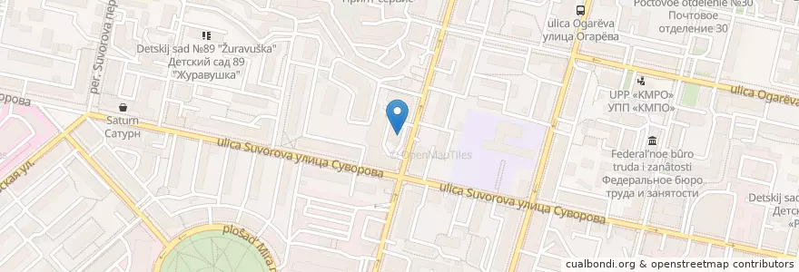 Mapa de ubicacion de New Smile en Rusya Federasyonu, Центральный Федеральный Округ, Kaluga Oblastı, Городской Округ Калуга.