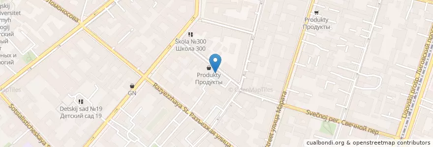Mapa de ubicacion de Центр доктора Розанова en Russland, Föderationskreis Nordwest, Oblast Leningrad, Sankt Petersburg, Центральный Район, Владимирский Округ.