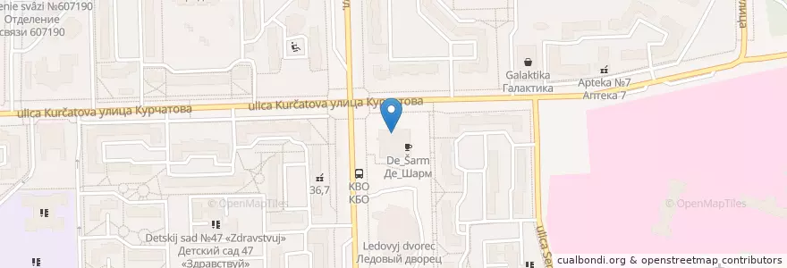 Mapa de ubicacion de Блекберри en 俄罗斯/俄羅斯, Приволжский Федеральный Округ, 下诺夫哥罗德州, Городской Округ Саров.
