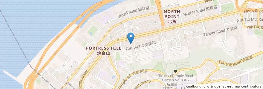 Mapa de ubicacion de Brew Note Coffee Roaster en China, Guangdong, Hongkong, Hong Kong Island, New Territories, 東區 Eastern District.