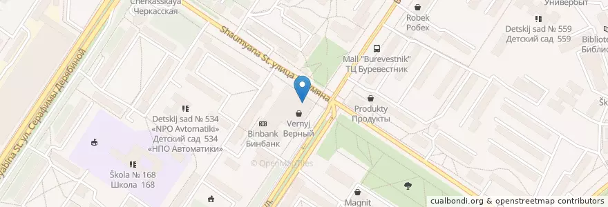 Mapa de ubicacion de KFC en Russia, Ural Federal District, Sverdlovsk Oblast, Yekaterinburg Municipality.