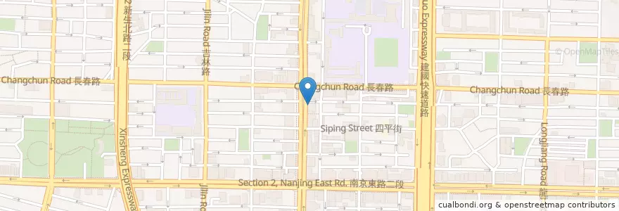 Mapa de ubicacion de 131.1 Cafe & Bistro en تايوان, تايبيه الجديدة, تايبيه, 中山區.