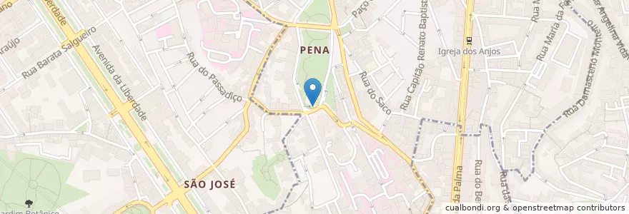 Mapa de ubicacion de Parque Campo Mártires da Pátria en البرتغال, Área Metropolitana De Lisboa, Lisboa, Grande Lisboa, لشبونة, Arroios.