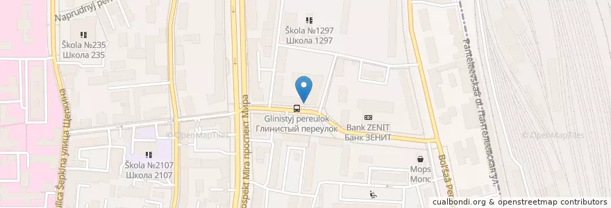 Mapa de ubicacion de Медсервис-Бьюти en Rusia, Центральный Федеральный Округ, Москва, Центральный Административный Округ, Мещанский Район.