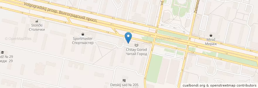 Mapa de ubicacion de Доктор Столетов en Rusia, Distrito Federal Central, Москва, Юго-Восточный Административный Округ, Район Кузьминки.