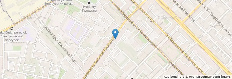 Mapa de ubicacion de Горздрав en ロシア, 中央連邦管区, モスクワ, Центральный Административный Округ, Тверской Район.