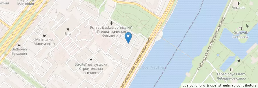 Mapa de ubicacion de Участковый пункт полиции №62 en Россия, Центральный Федеральный Округ, Москва, Центральный Административный Округ.