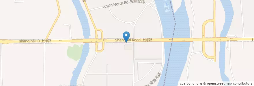 Mapa de ubicacion de 民航大厦 en چین, گوانگشی, 桂林市, 象山区, 象山街道.