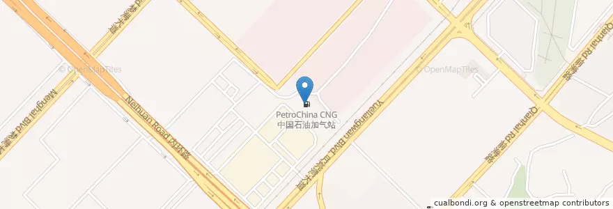 Mapa de ubicacion de 中国石油CNG加气站 en China, Cantão, Shenzhen, 南山区, 南山街道.