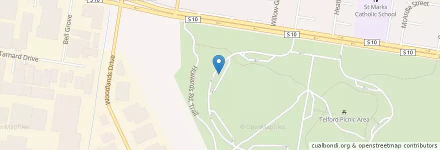 Mapa de ubicacion de 2 Kestrel en Australia, Victoria, City Of Kingston.