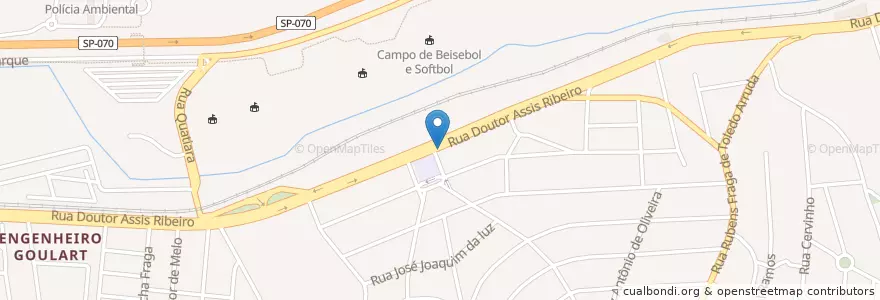 Mapa de ubicacion de Costelaria en ブラジル, 南東部地域, サンパウロ, Região Geográfica Intermediária De São Paulo, Região Metropolitana De São Paulo, Região Imediata De São Paulo, サンパウロ.