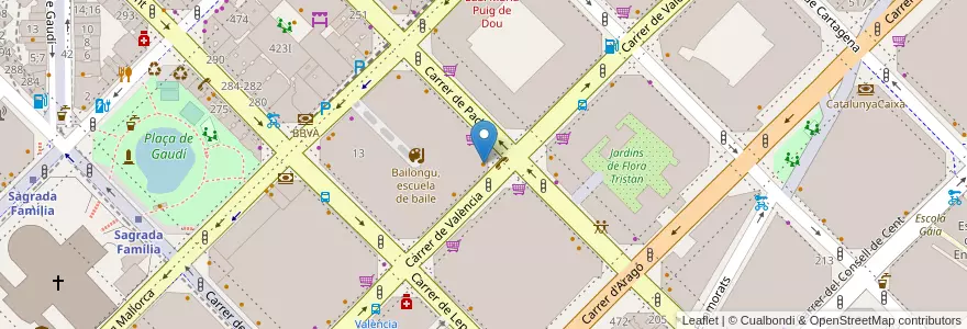 Mapa de ubicacion de 365 Obrador en Испания, Каталония, Барселона, Барселонес, Барселона.
