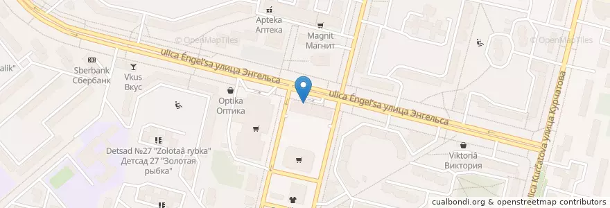 Mapa de ubicacion de Генбанк en روسيا, Центральный Федеральный Округ, Калужская Область, Городской Округ Обнинск.