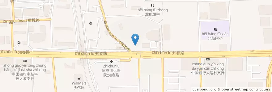 Mapa de ubicacion de 小肥羊火锅店（大运村店） en 중국, 베이징시, 허베이성, 海淀区.