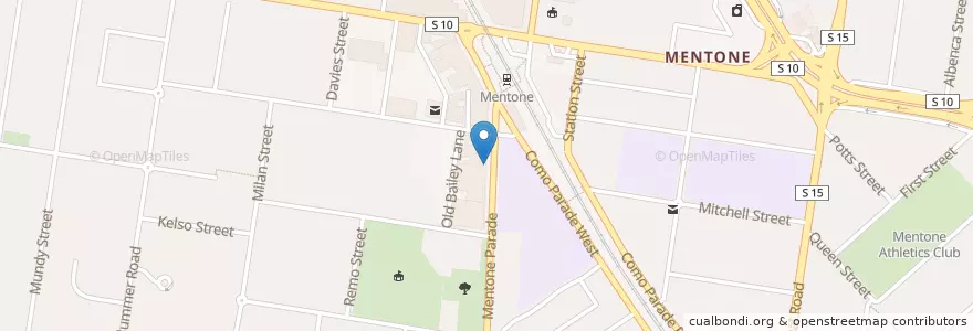 Mapa de ubicacion de Westpac en Austrália, Victoria, City Of Kingston.