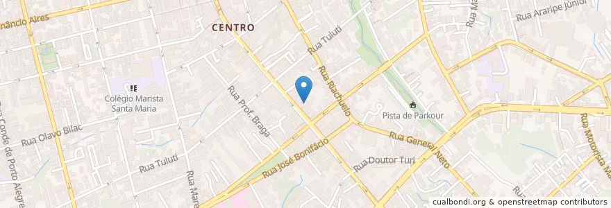 Mapa de ubicacion de Doutor Pedro J. Nespolo en Brasil, Região Sul, Rio Grande Do Sul, Região Geográfica Intermediária De Santa Maria, Região Geográfica Imediata De Santa Maria, Santa Maria.