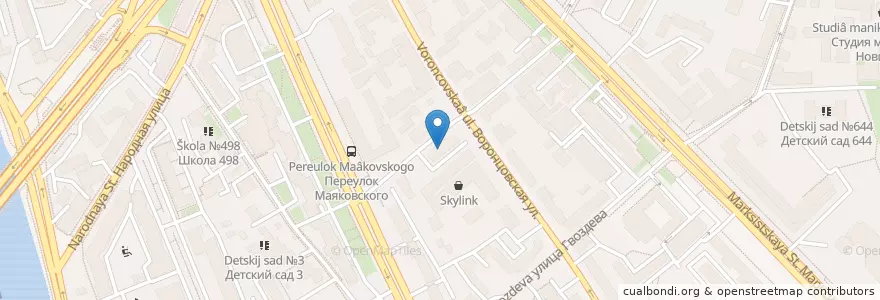 Mapa de ubicacion de Агросоюз en Россия, Центральный Федеральный Округ, Москва, Центральный Административный Округ, Таганский Район.