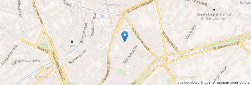 Mapa de ubicacion de Migros Drachen Center en Svizzera, Basilea Città, Basel.