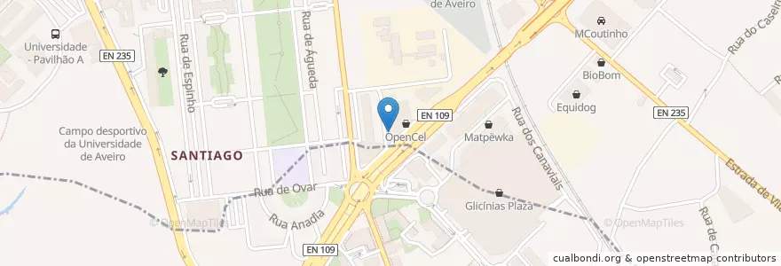Mapa de ubicacion de Escola de condução Aveirense en Portekiz, Aveiro, Centro, Baixo Vouga, Aveiro, Glória E Vera Cruz.