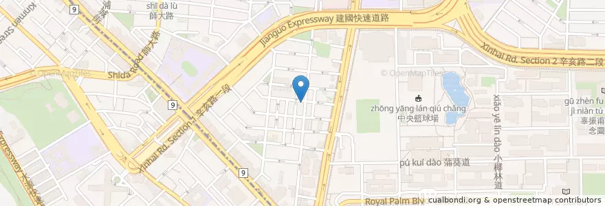 Mapa de ubicacion de 多多小吃 en تايوان, تايبيه الجديدة, تايبيه.